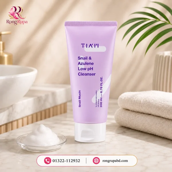 TIAM Snail & Azulene Low pH Cleanser 200ml