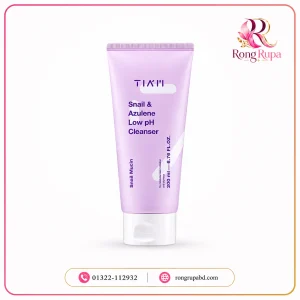TIAM Snail & Azulene Low pH Cleanser 200ml